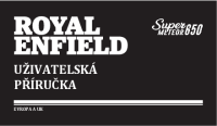 2022 Royal Enfield Super-Meteor 650 - Uzivatelska prirucka CZ
